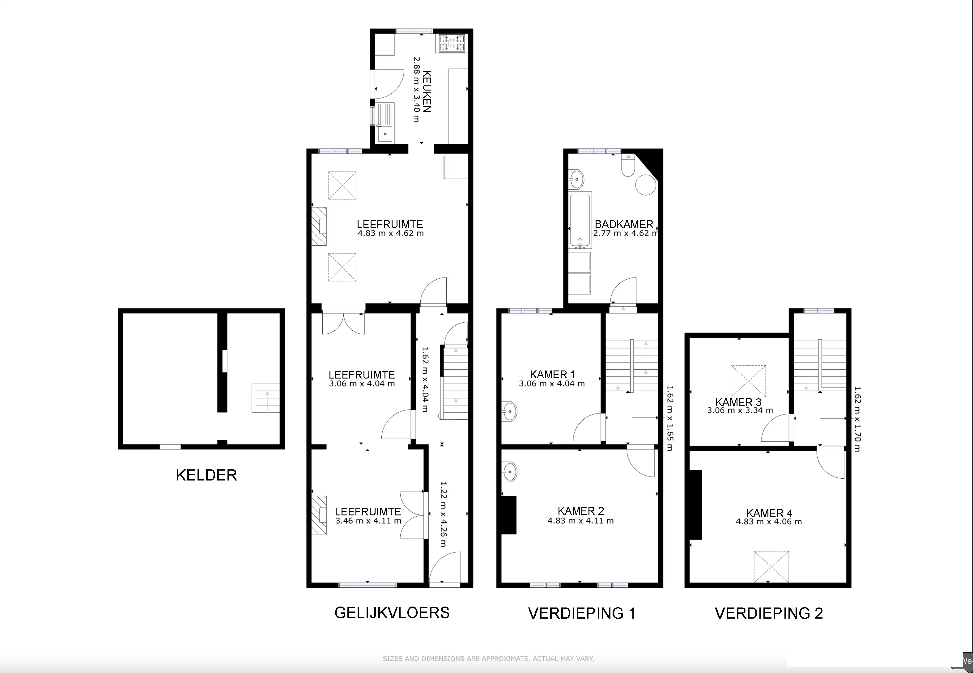 Betaalbare 4 slpk woning met potentieel Sint-Kruis foto 17