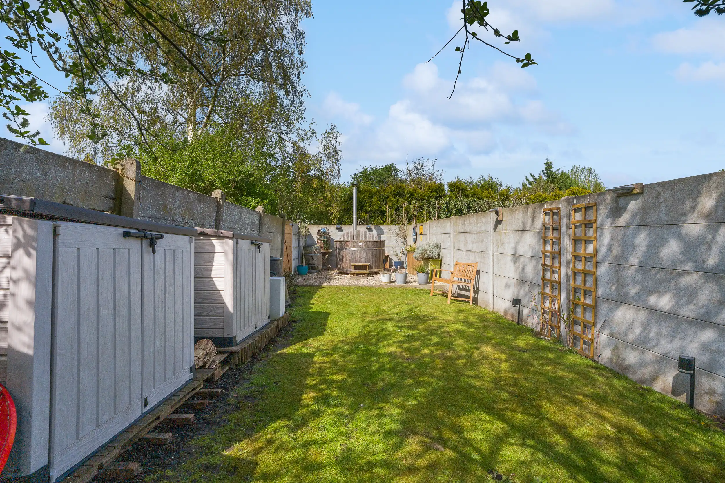 Charmante woning met diepe tuin én achteruitgang in centrum foto 19