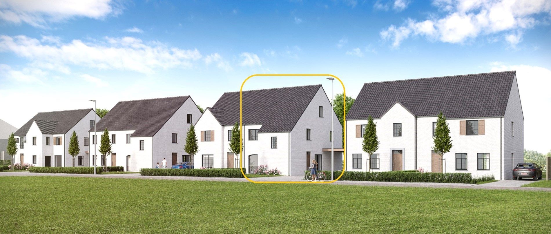 Halfvrijstaande woning in landelijke stijl op 3 a 69 ca (LOT 3). foto 2