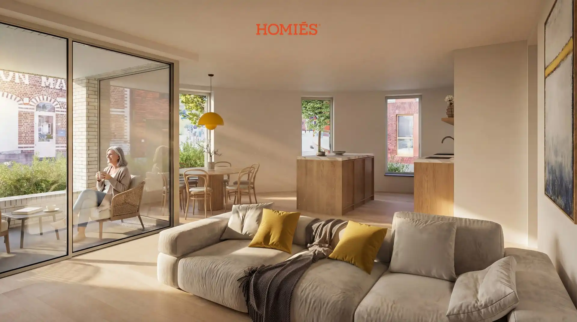 Prachtig hoekappartement met 1 slpk en westgericht terras foto 5