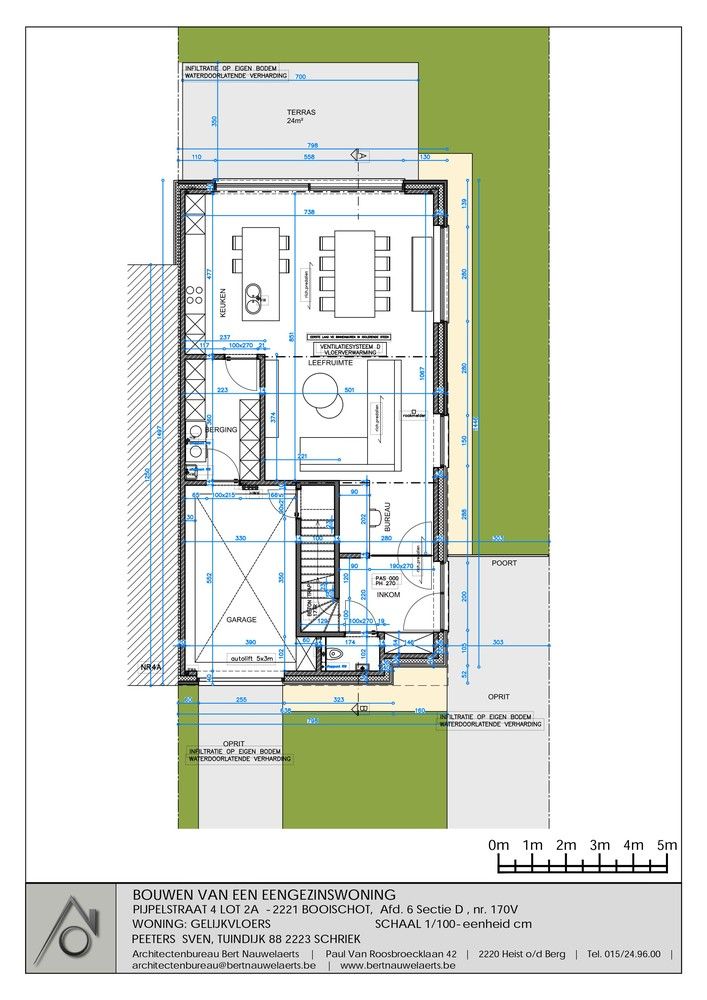 Grond bestemd voor HOB-767m² (lot 2A en 2B) inclusief bouwplan. foto 7