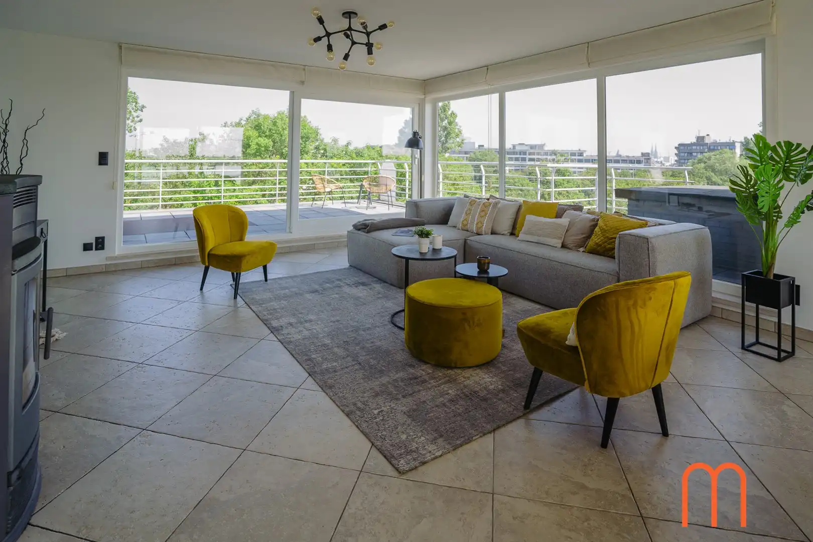 Penthouse te koop in Oostende – 128 m² met 145 m² zonneterrassen en panoramisch uitzicht foto 9