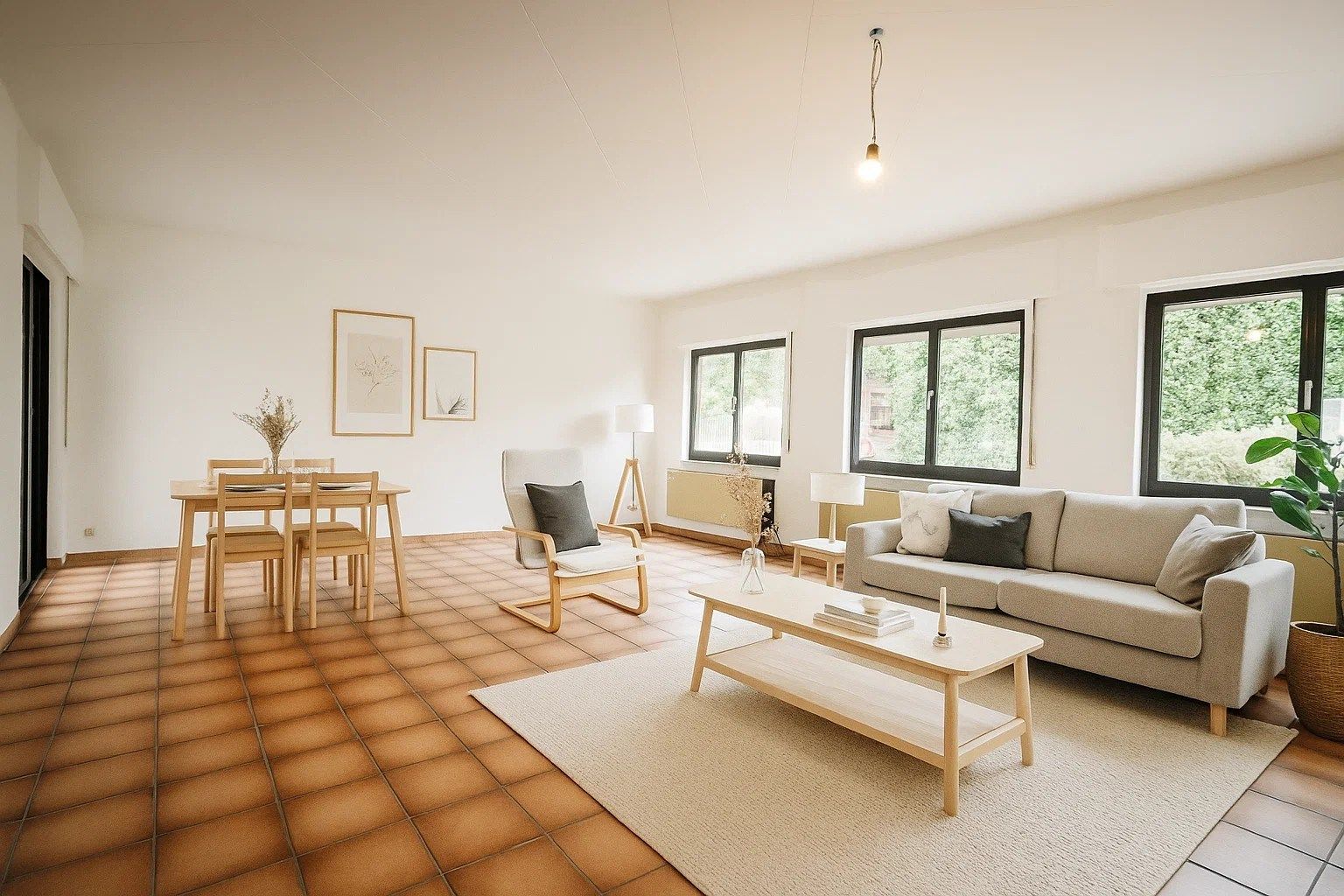 Gerenoveerd gelijkvloers appartement te Lokeren  foto {{pictureIndex}}
