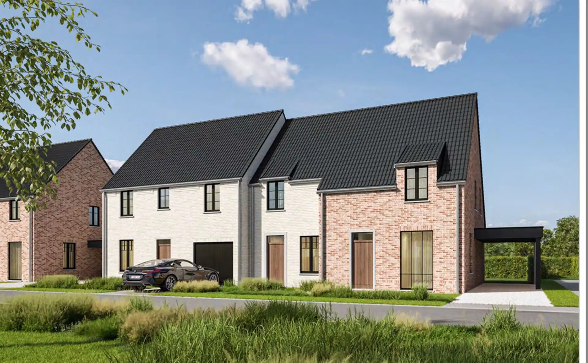 Moderne en landelijke nieuwbouwwoning nabij centrum Waregem! foto 2