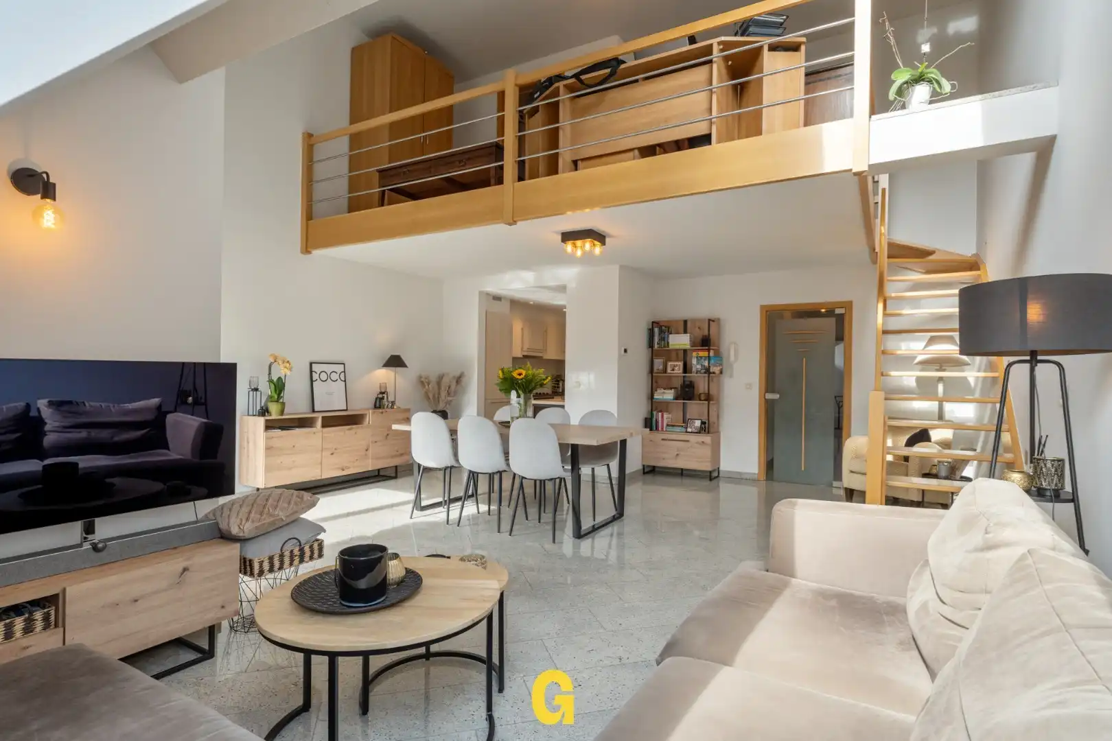 Leuk ingedeeld duplexappartement met 3 slaapkamers, mezzanine en standplaats te Beverst foto 18