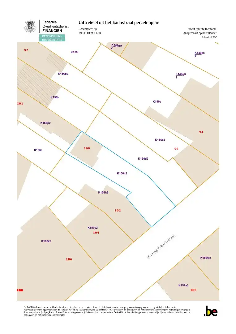 Grond te koop Koning Albertstraat 100 - - 1785 Merchtem