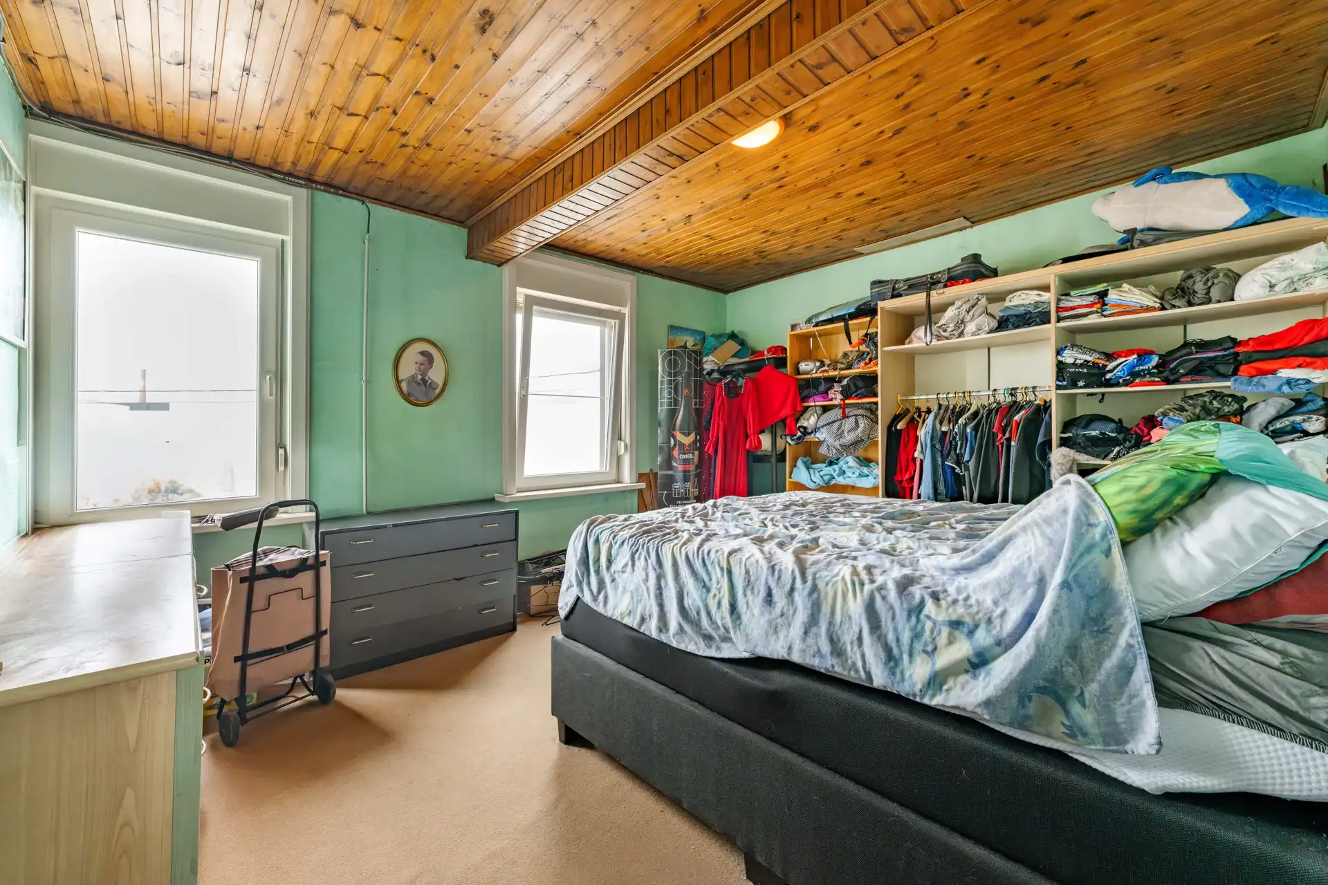 Charmevolle te renoveren woning met 3 slaapkamers en tuin op perceel van 405 m² te koop in Aalbeke foto 8