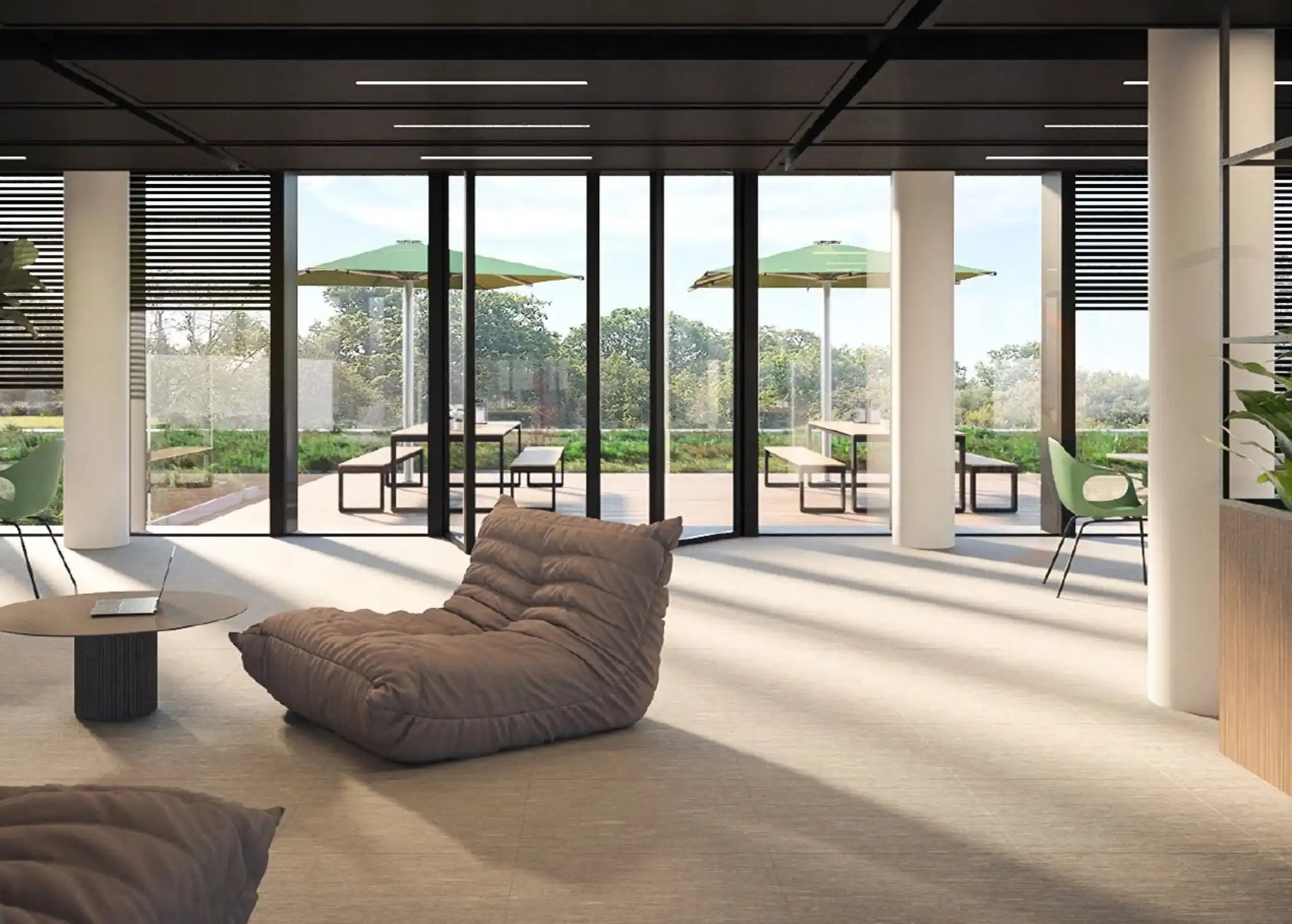 Moderne Polyvalente 1.865m² op de gelijkvloers  te huur foto 11