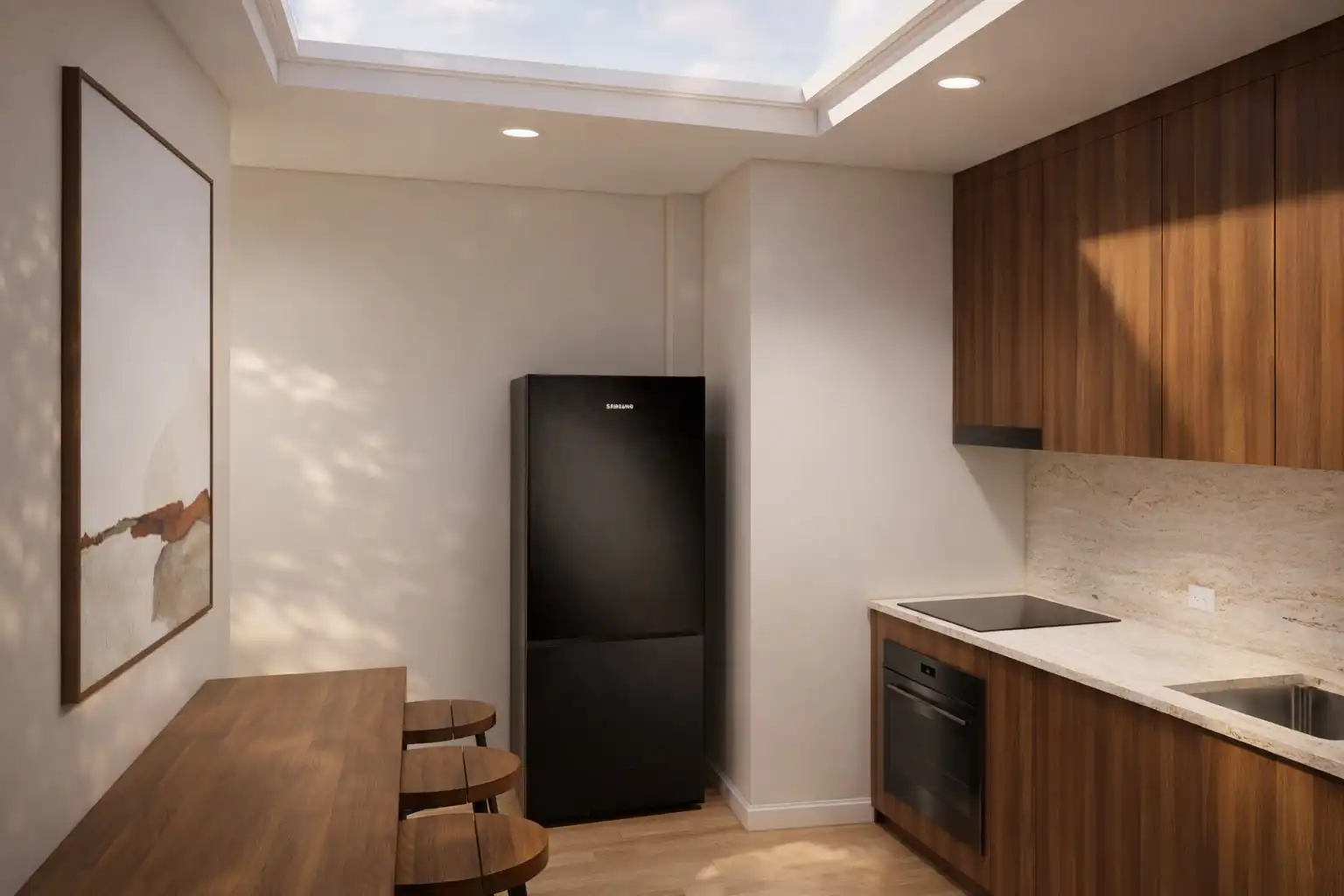 Opbrengsteigendom – volledig vernieuwd – 3 studentenkamers met privébadkamer – Leuven centrum foto 3