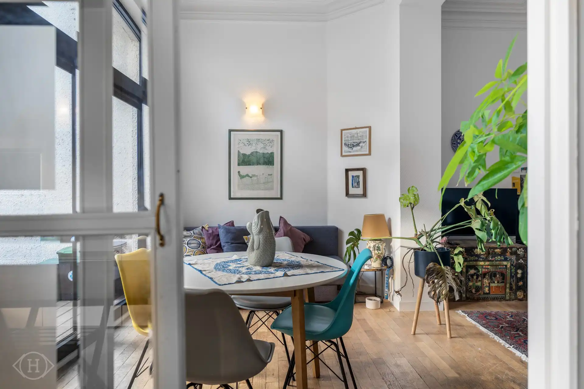 Charmant 1-slaapkamerappartement met tuin aan Ladeuzeplein foto 12