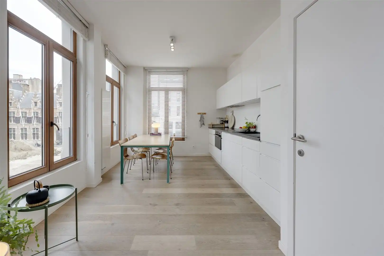 Hoekappartement met 1 SLK en zicht op de Wapper foto 5