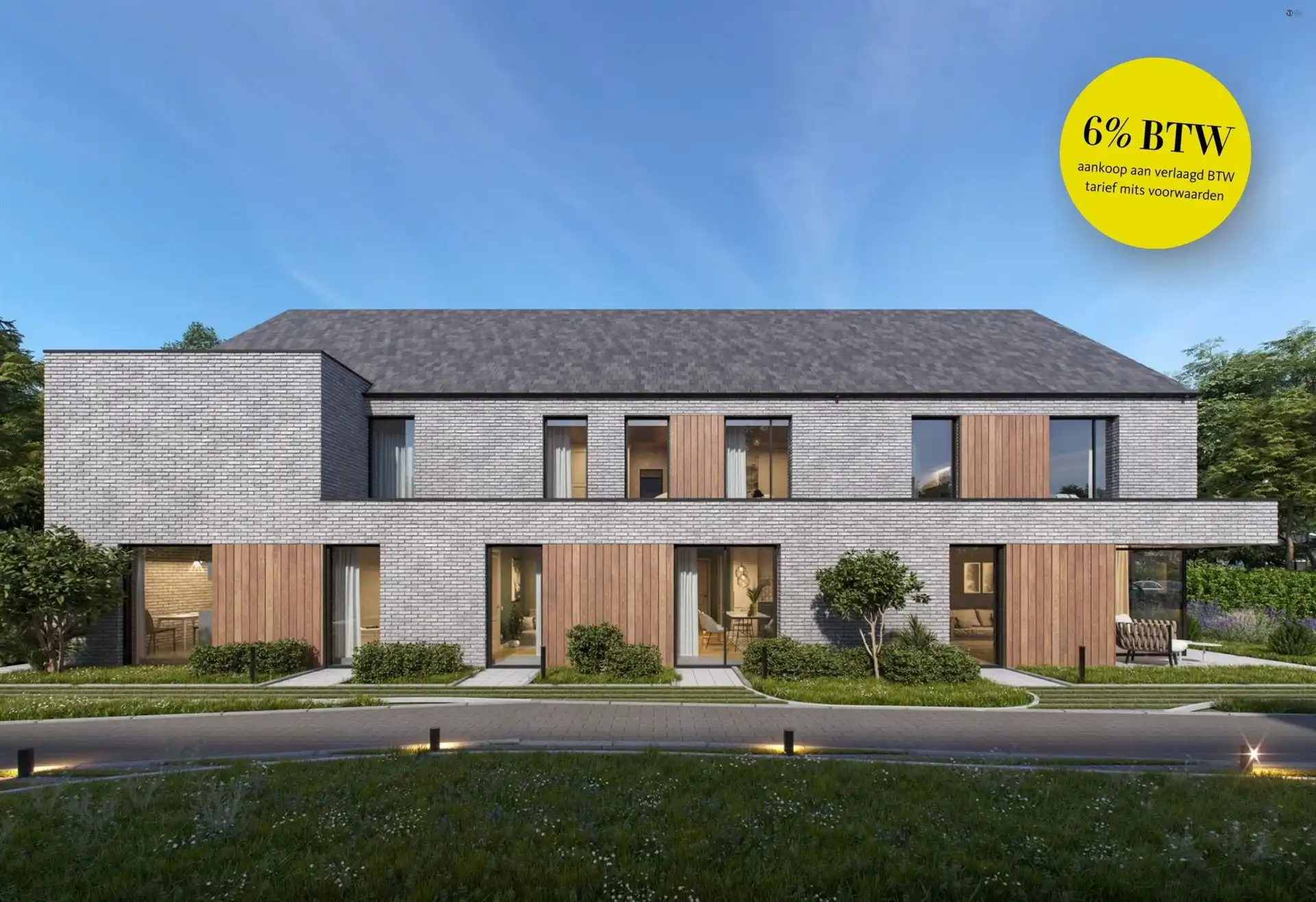 Ruime rijwoning met uitweg langs achter foto 6