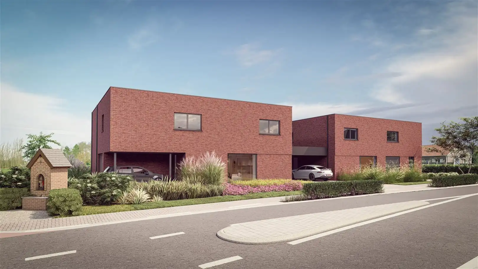 STIJLVOLLE MODERNE NIEUWBOUW WATER -EN WINDDICHT foto {{pictureIndex}}