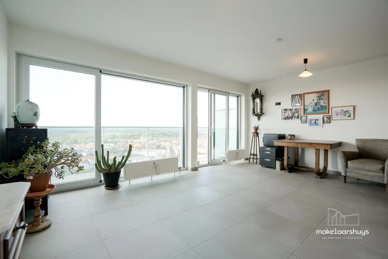 Ruim 1-slpk.app met panoramisch uitzicht over Gent  foto 11