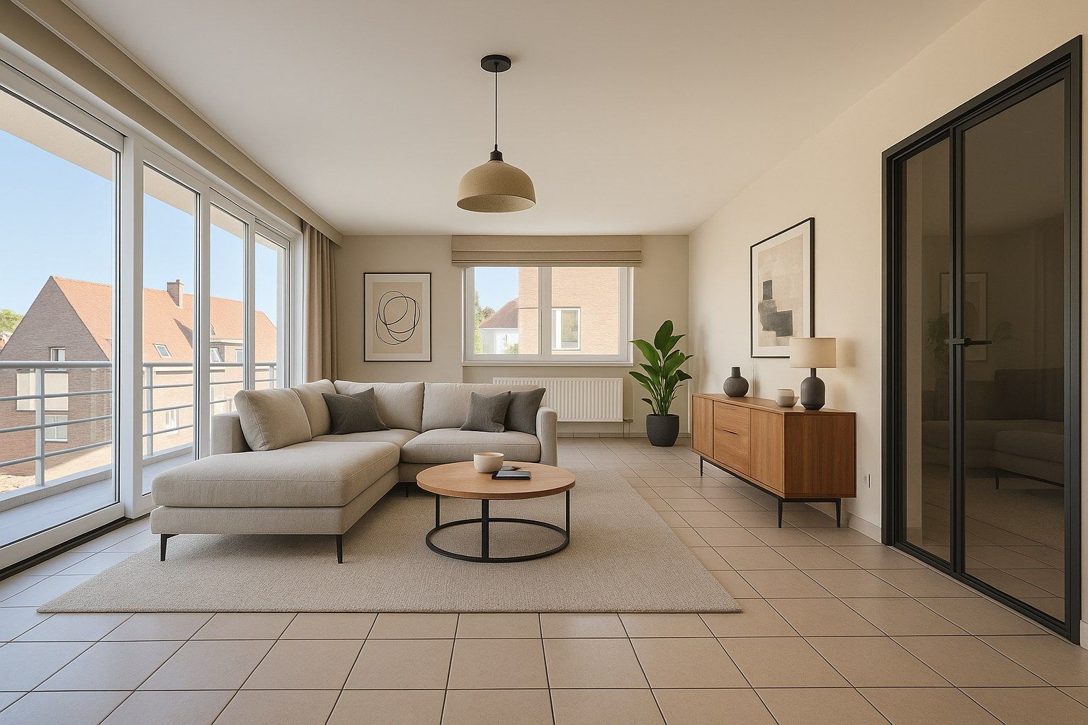 Appartement met 2 slaapkamers en 2 terrassen te Koekelare  foto 4