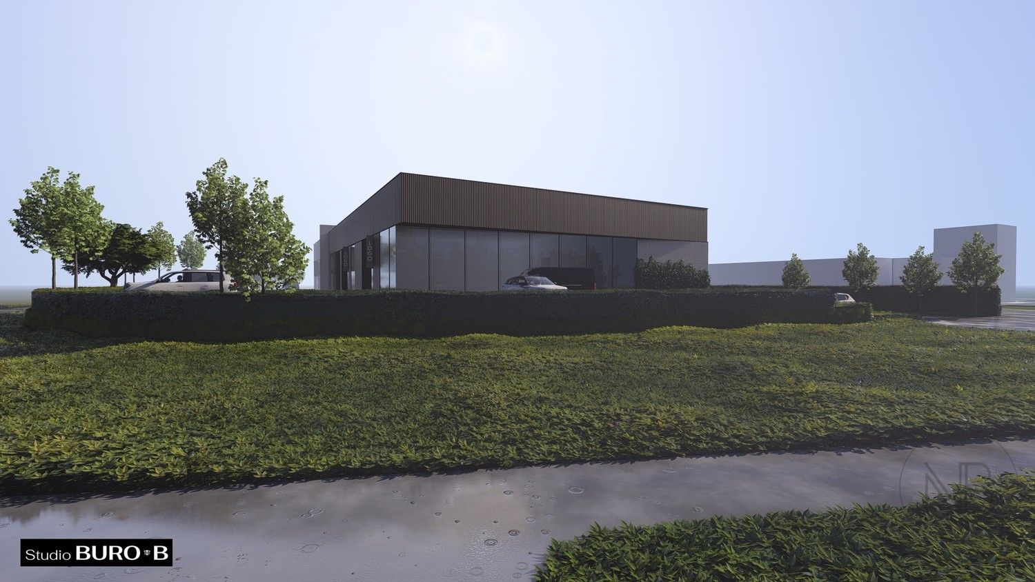 4 bedrijfshallen met mezzanine – Zuiderring, Genk foto 2