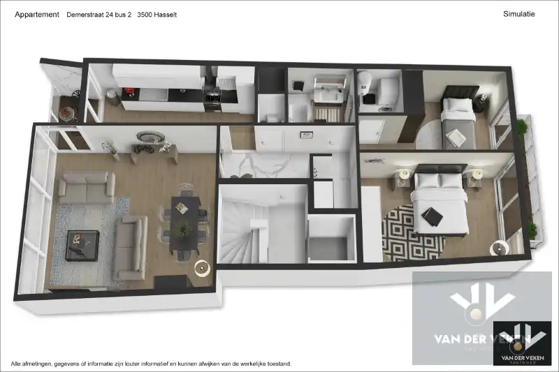 GEZELLIG APPARTEMENT IN HET HARTJE VAN HASSELT foto 16