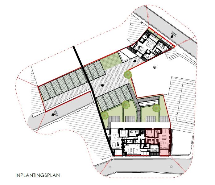 Appartement op het tweede verdiep met ruim terras voor- en achteraan. foto 2