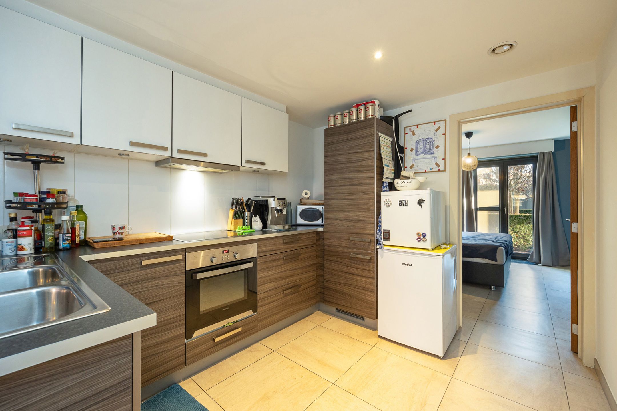 Gelijkvloers app met 2 terrassen en garagebox foto 7