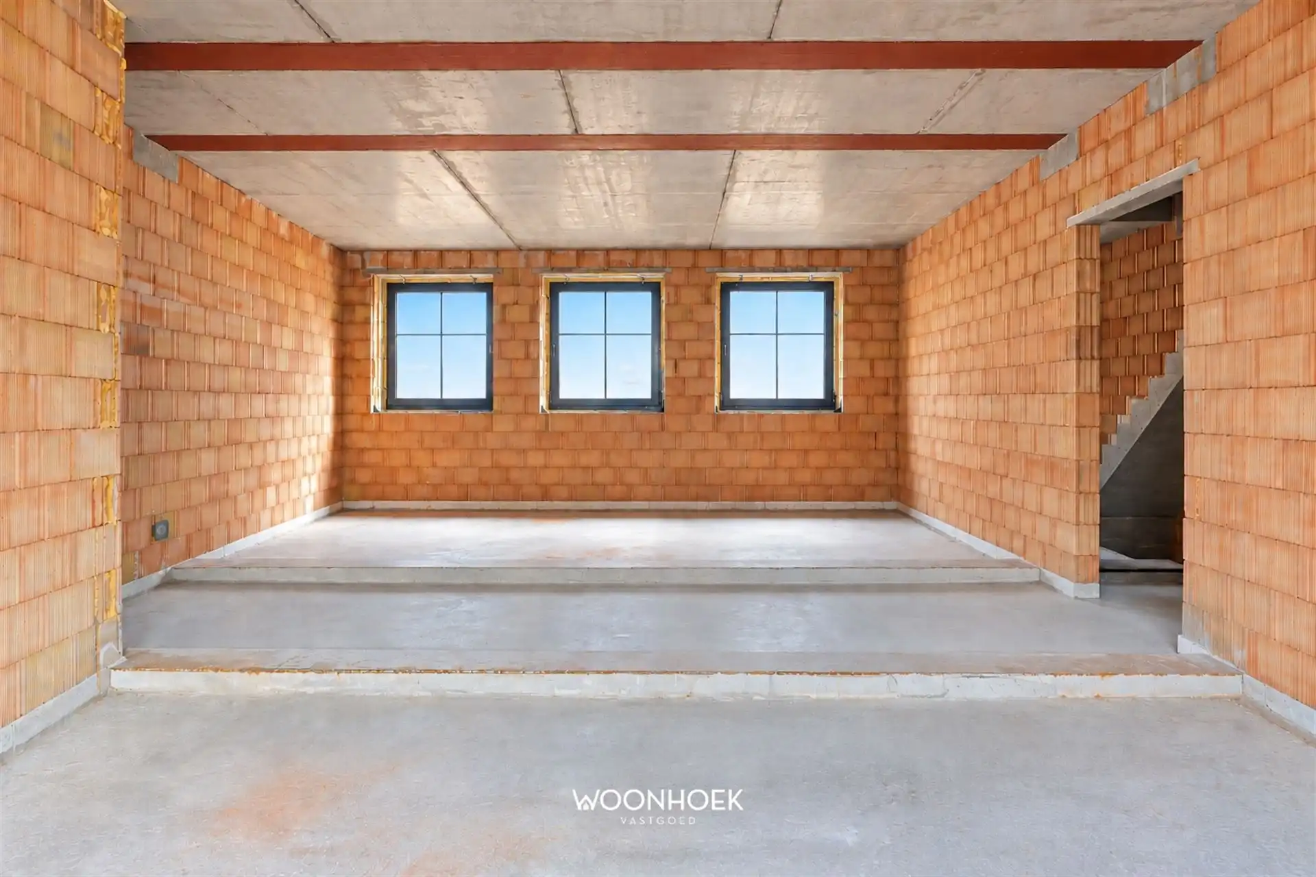 Energiezuinige nieuwbouwwoning ruwbouw-winddicht aan 6% BTW foto 2