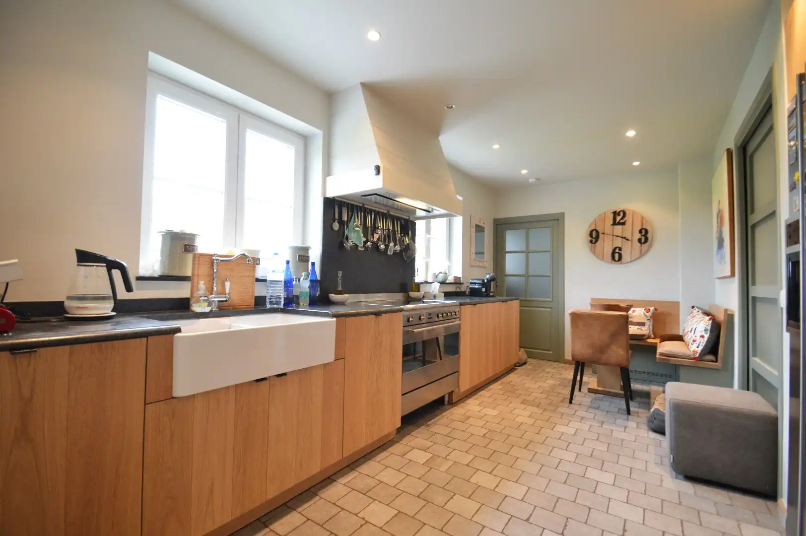 Karaktervolle hoeve met panoramisch uitzicht en paardenstallen, vlakbij Knokke foto 6