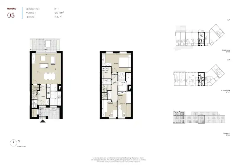 Oostakker (Gent), Pijphoekstraat - 'Amandine' - Fase 1: Lot W05 foto 2