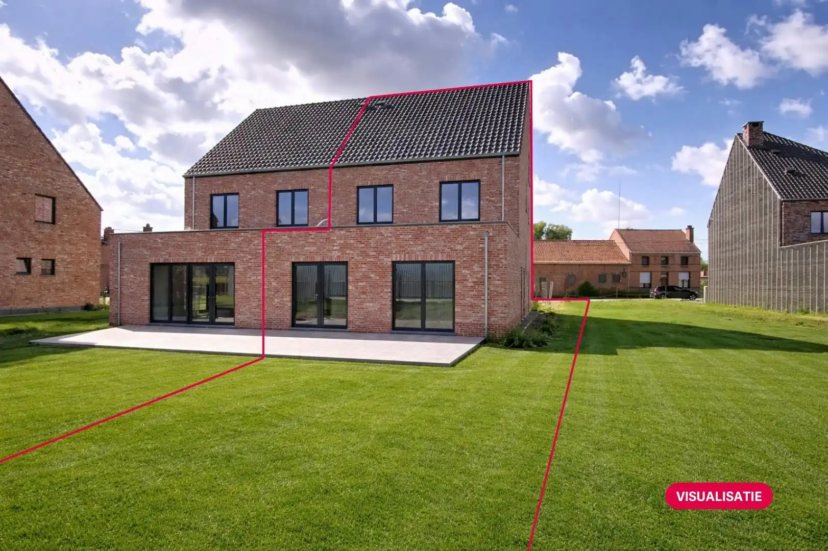 Casco halfopen bebouwing met 5 tot 7 slaapkamers te Kruibeke foto 3