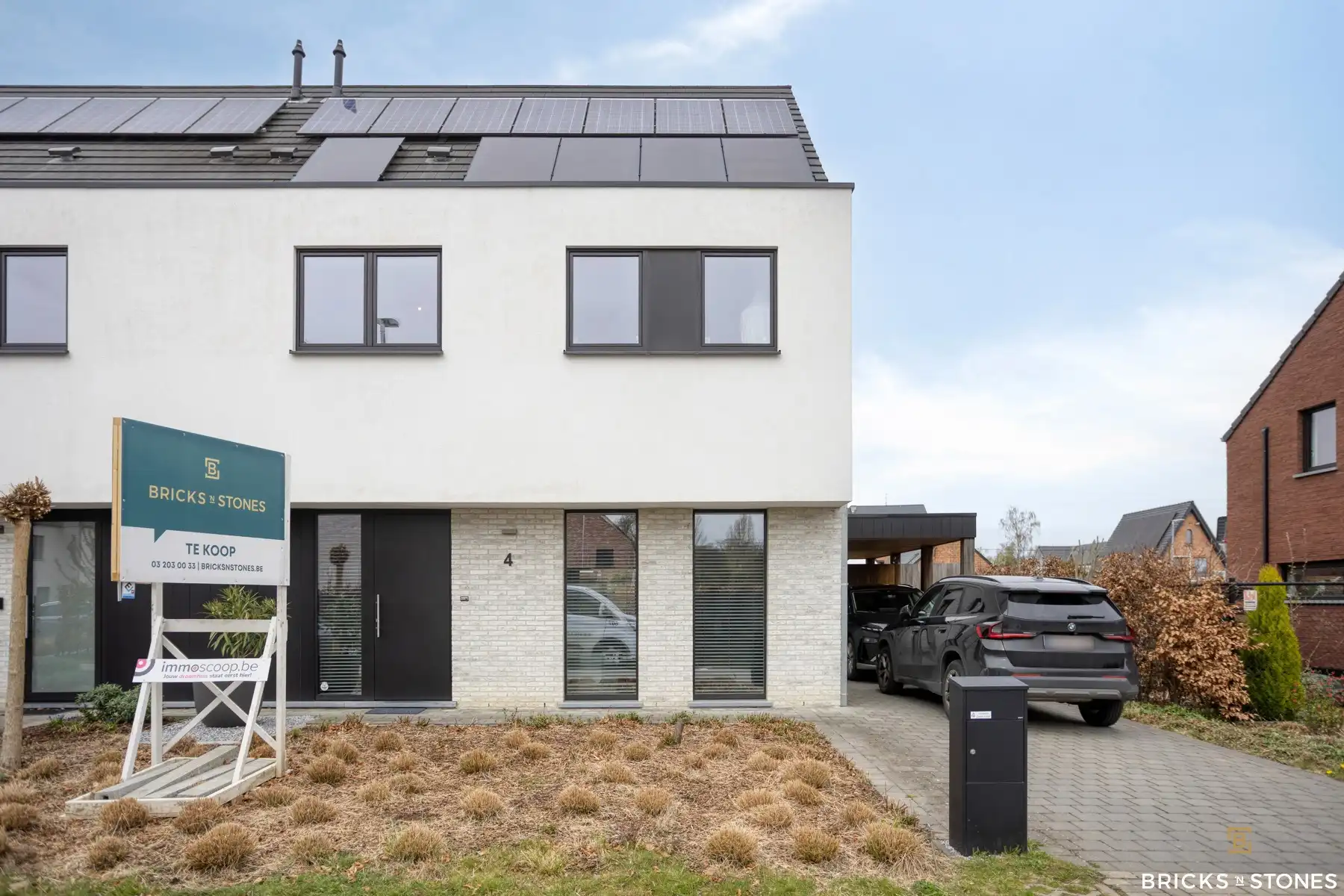 Recente HOB met 4 slaapkamers en tuin foto 29