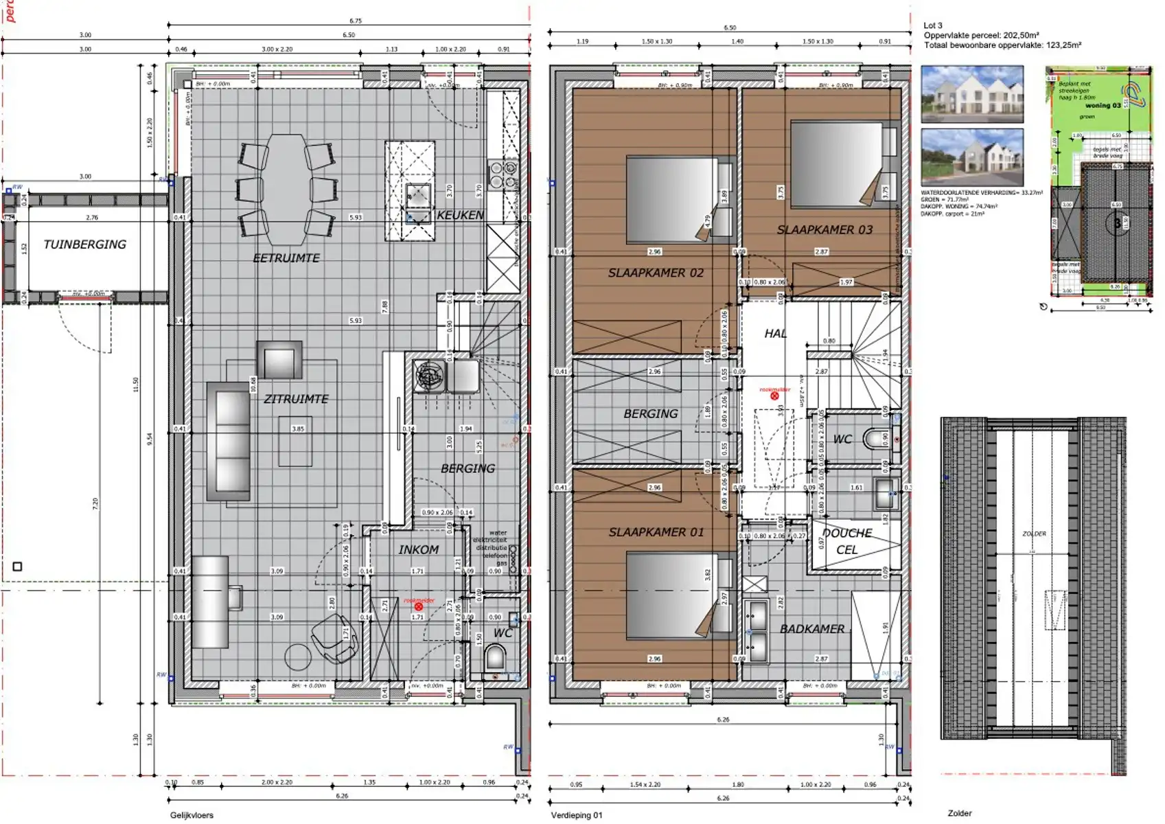 Nieuwbouwwoningen in Ettelgem – Modern, Energiezuinig en Ruim Wonen! foto 24