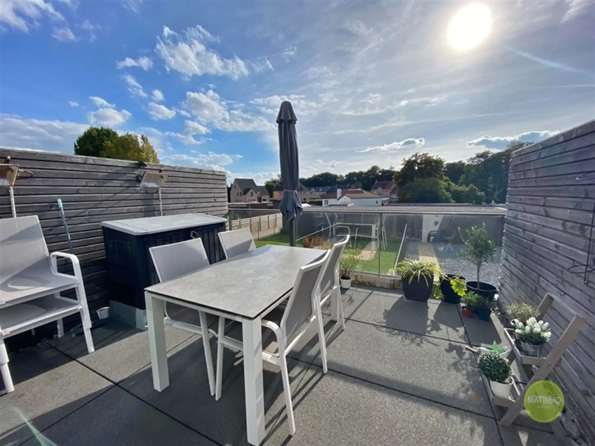 Duplex appartement met 2 slaapkamers en ruim terras in Balen foto 2