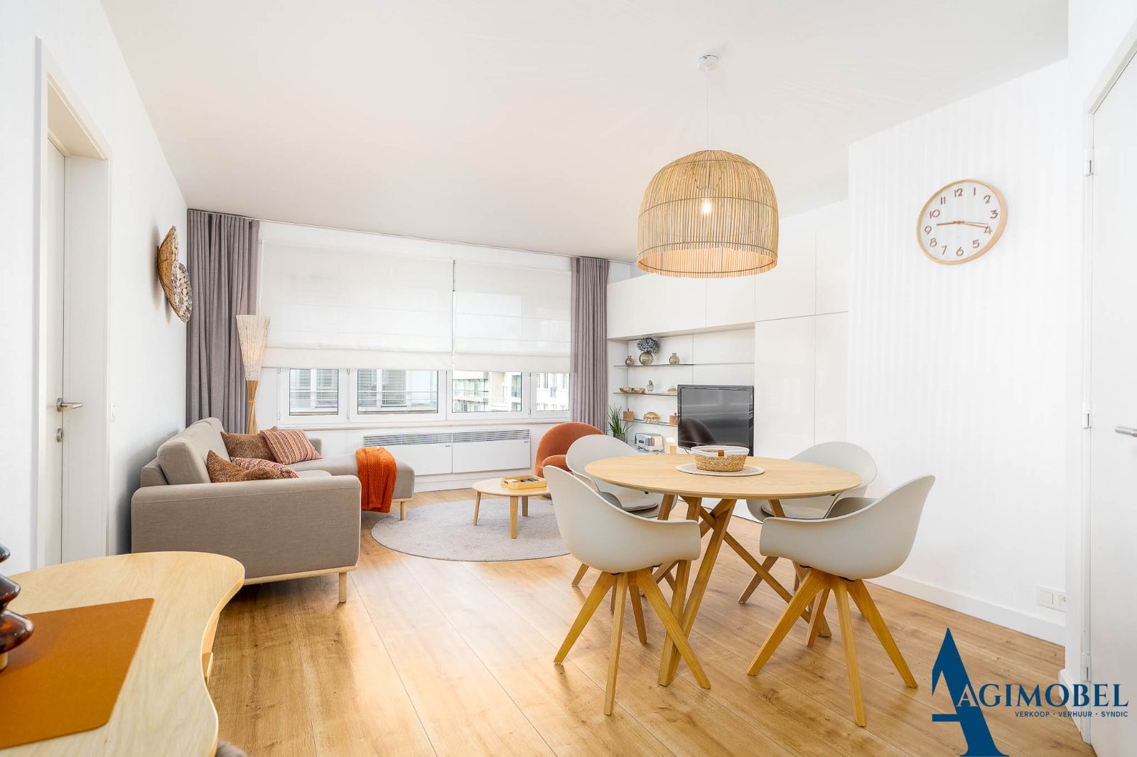 Ideaal gelegen 1-slaapkamerappartement, volledig zuidgericht en met een open zicht op de mooie Koningslaan te Knokke. foto 5