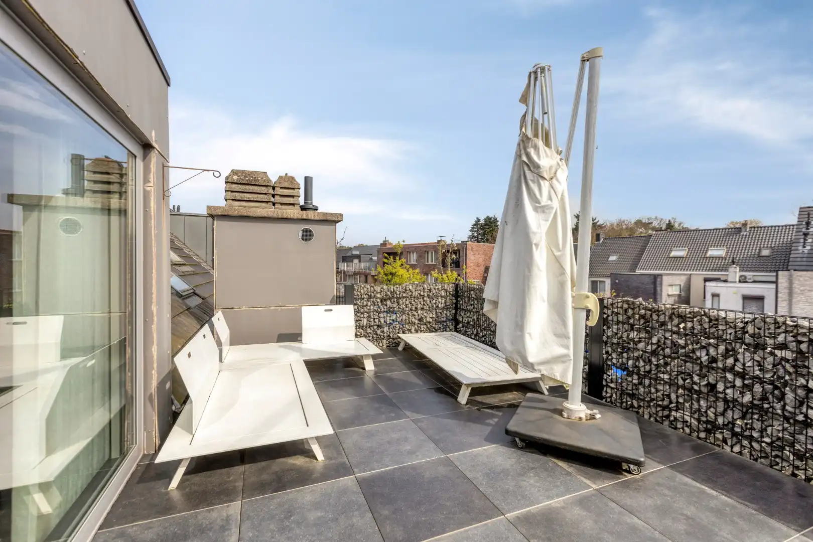 Ruim appartement met 3 slpks en prachtig terras, op wandel afstand van het centrum !  foto 27