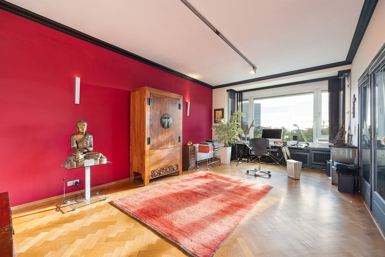 Exclusieve ART DECO PENTHOUSE  van 275m² met 4 slpks en fenomenaal zicht vanuit vogelperspectief over het Koning Albertpark en de tuinen van het Provinciehuis foto 11