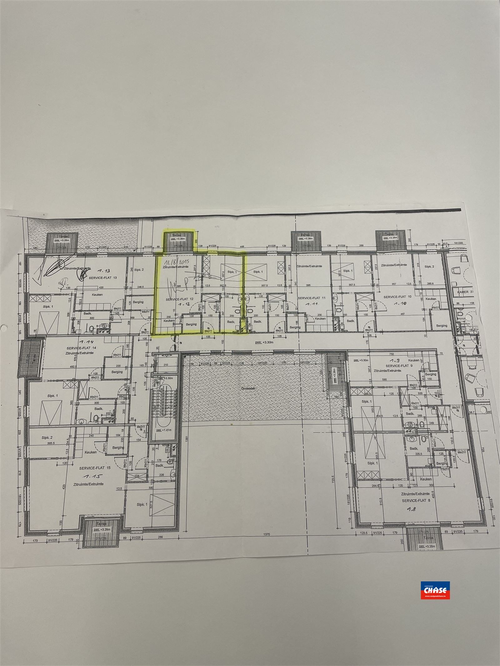 Assistentiewoning met 1 slaapkamer en terras foto 16