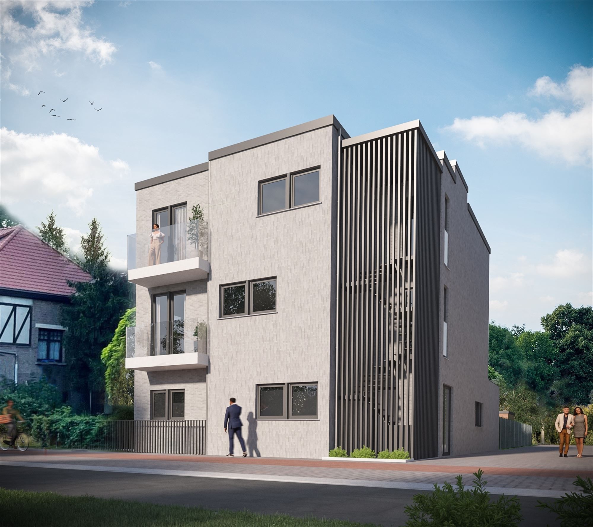 Projectgrond mét goedgekeurde vergunning voor 3 appartementen foto 2