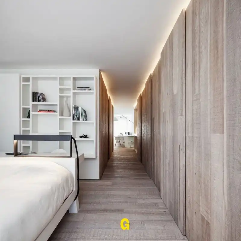 Uniek rolstoelvriendelijk en gemeubeld gelijkvloers appartement met terras dankzij hoogstaande architectuur  foto 2