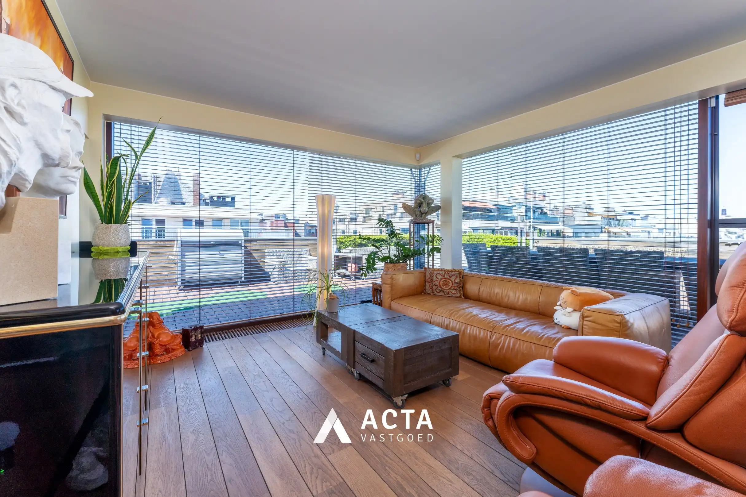 Luxueus dakappartement met 3 slaapkamers en panoramische terrassen in hartje Oostende foto 5