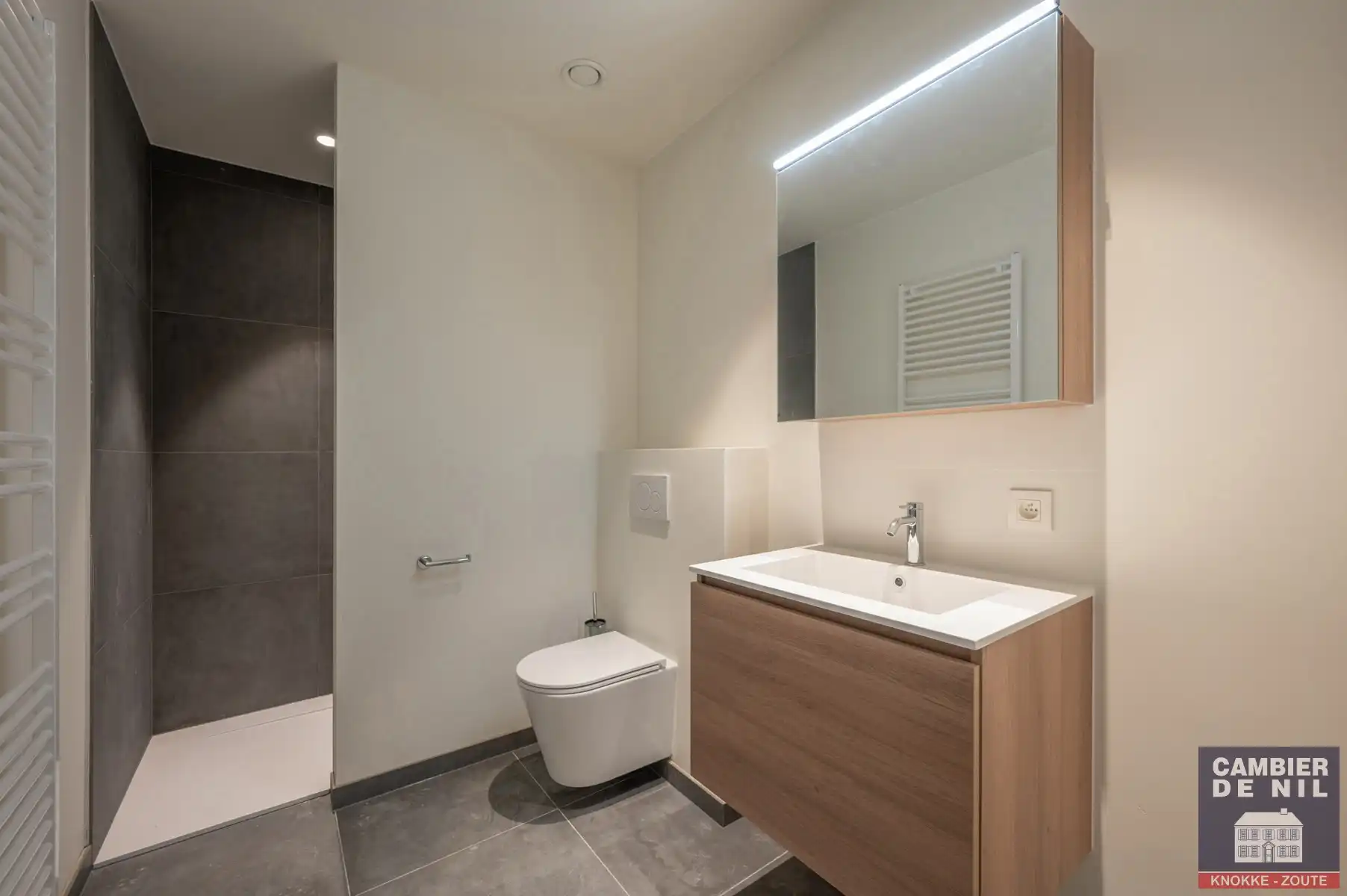 Nieuwbouw - ongemeubelde koppelvilla in rustige,  residentiële wijk te Knokke-Heist  foto 32