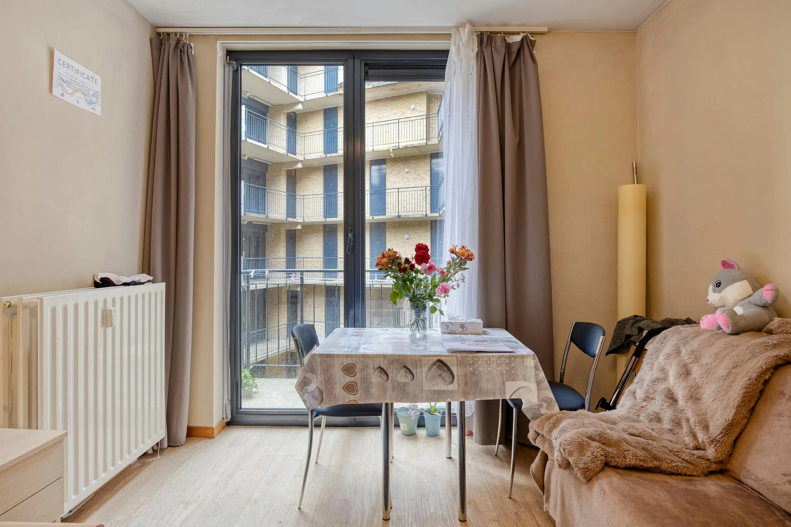 Topinvestering: Studio te koop in Brussel centrum met terras! foto 3