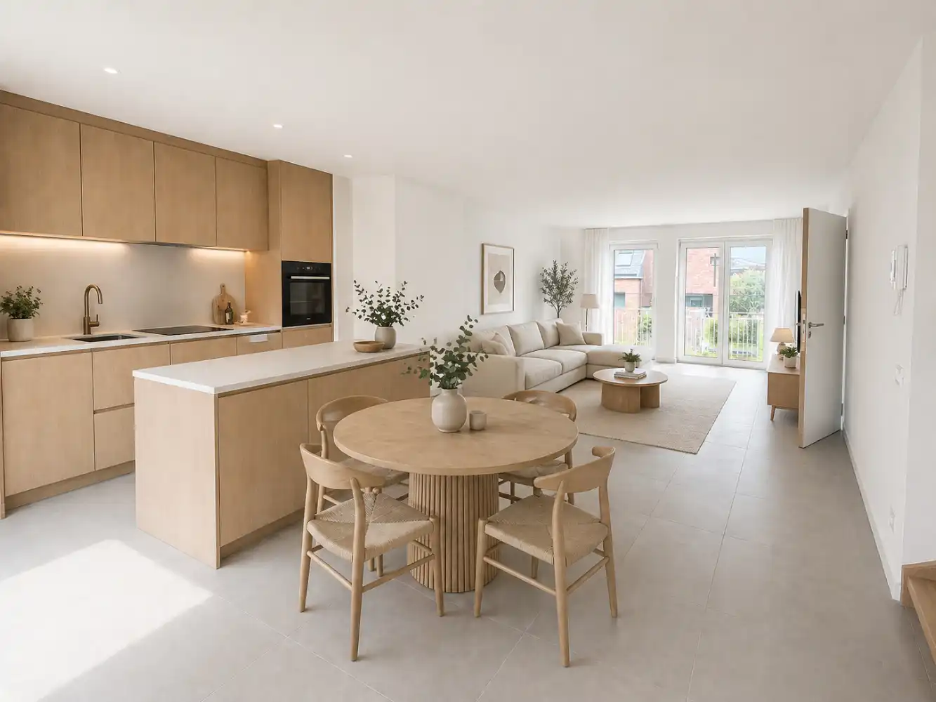 Nieuwbouwwoning met 4 slaapkamers in Mariakerke foto 2