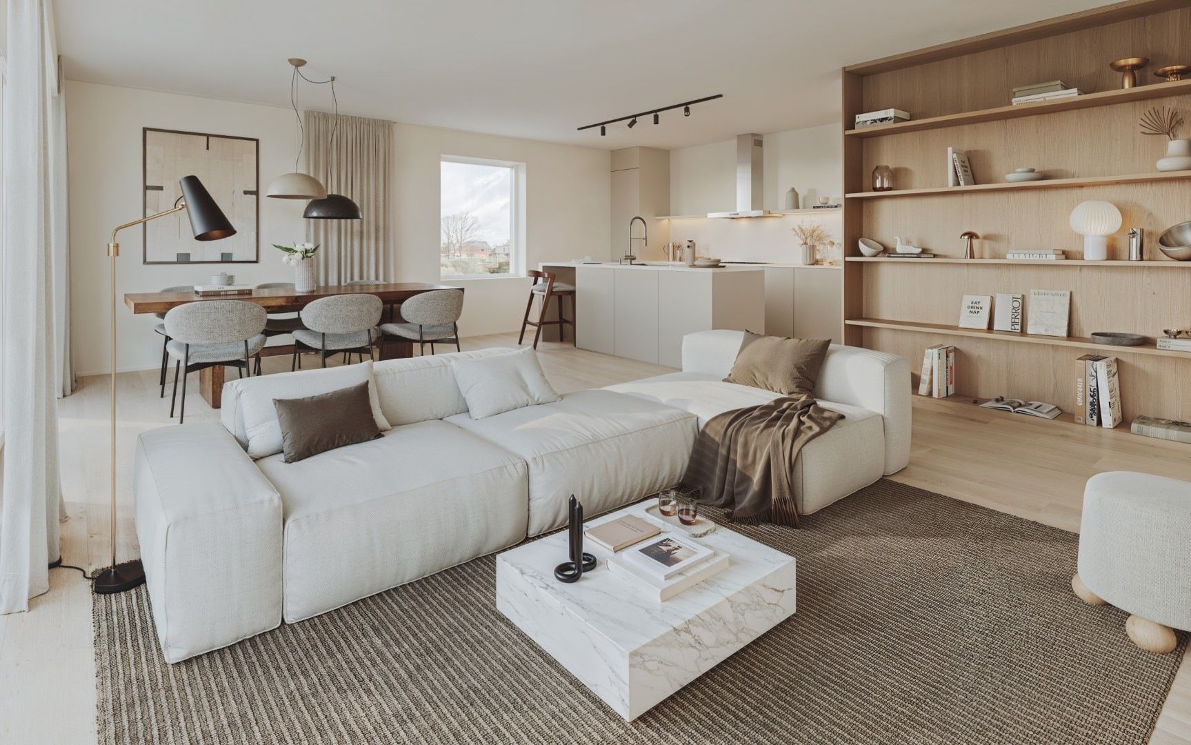 Gelijkvloers appartement met 2 slpk en terras foto {{pictureIndex}}