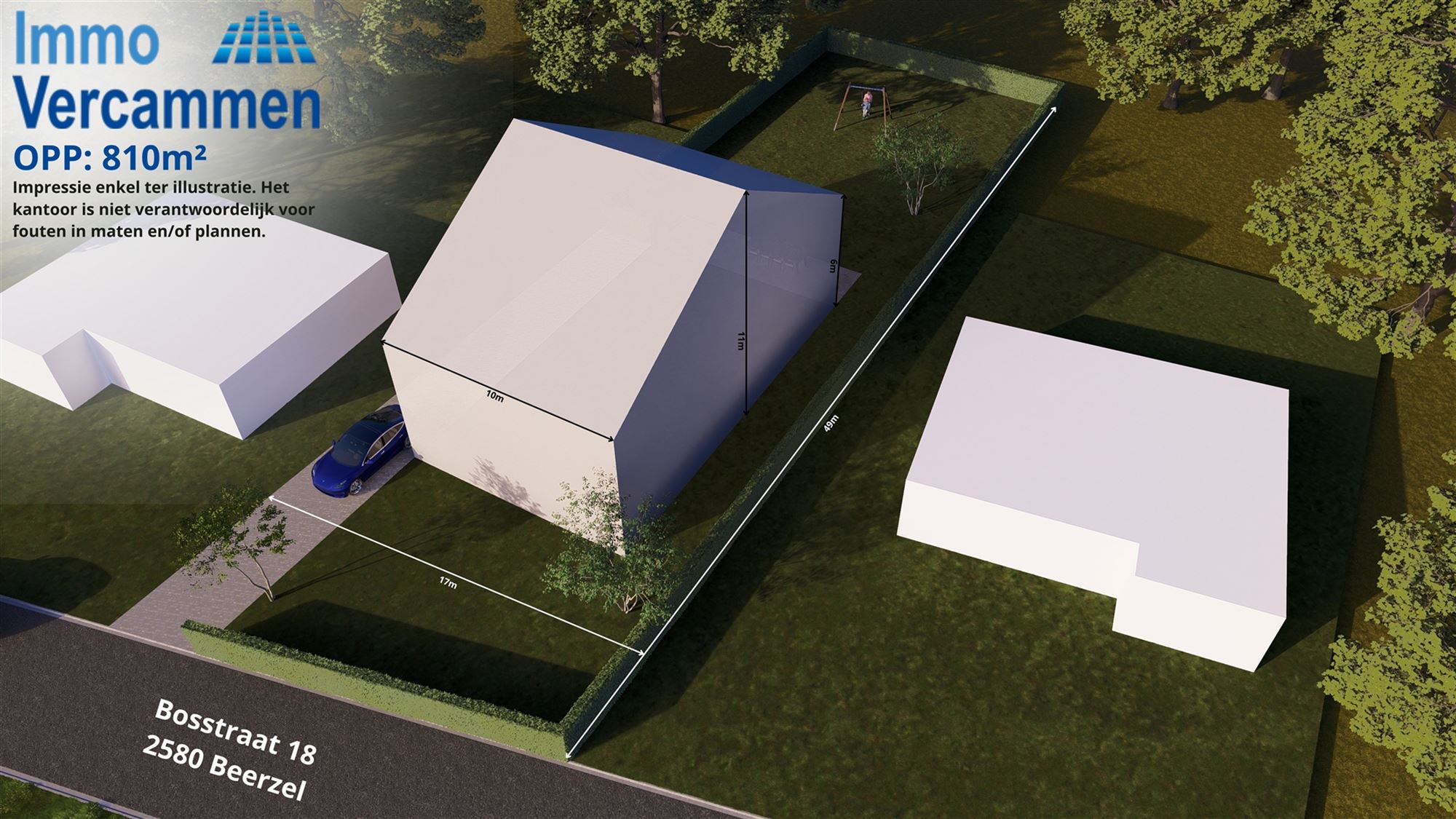Knap perceel bouwgrond - opp. 810 m² - te Putte foto 2