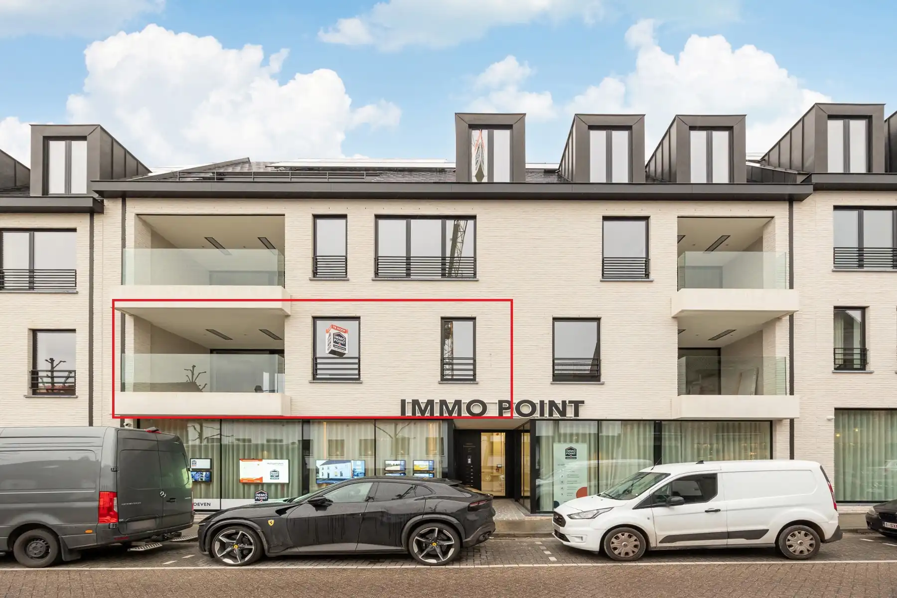 De Tram A1.4 - Appartement op de 1ste verdieping van 125m² met 3 slaapkamers en terras. foto {{pictureIndex}}