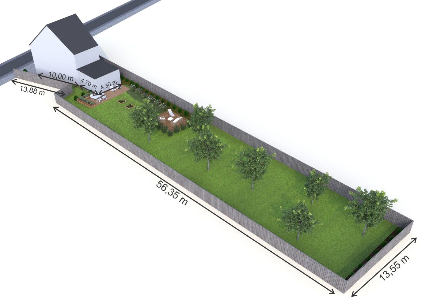 Centraal gelegen bouwgrond van 827m² voor open bebouwing te Berendrecht foto 4