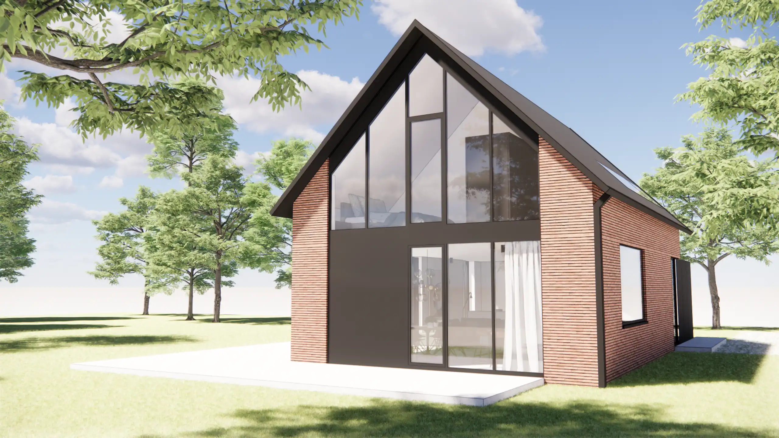 Bouwgrond met af te breken chalet foto 10