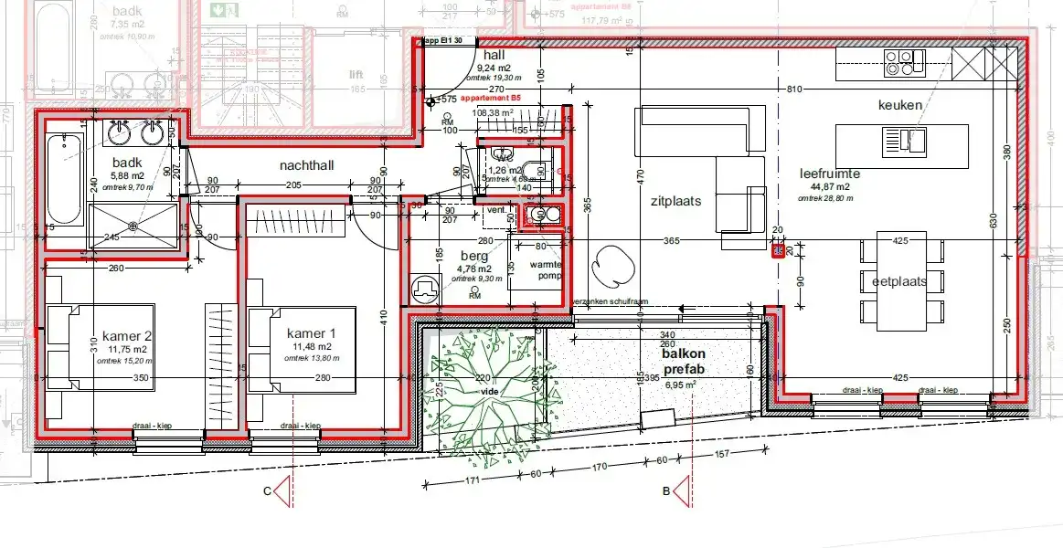 PENTHOUSE - Nieuwbouw - vlakbij de GROENLAAN ! foto 2