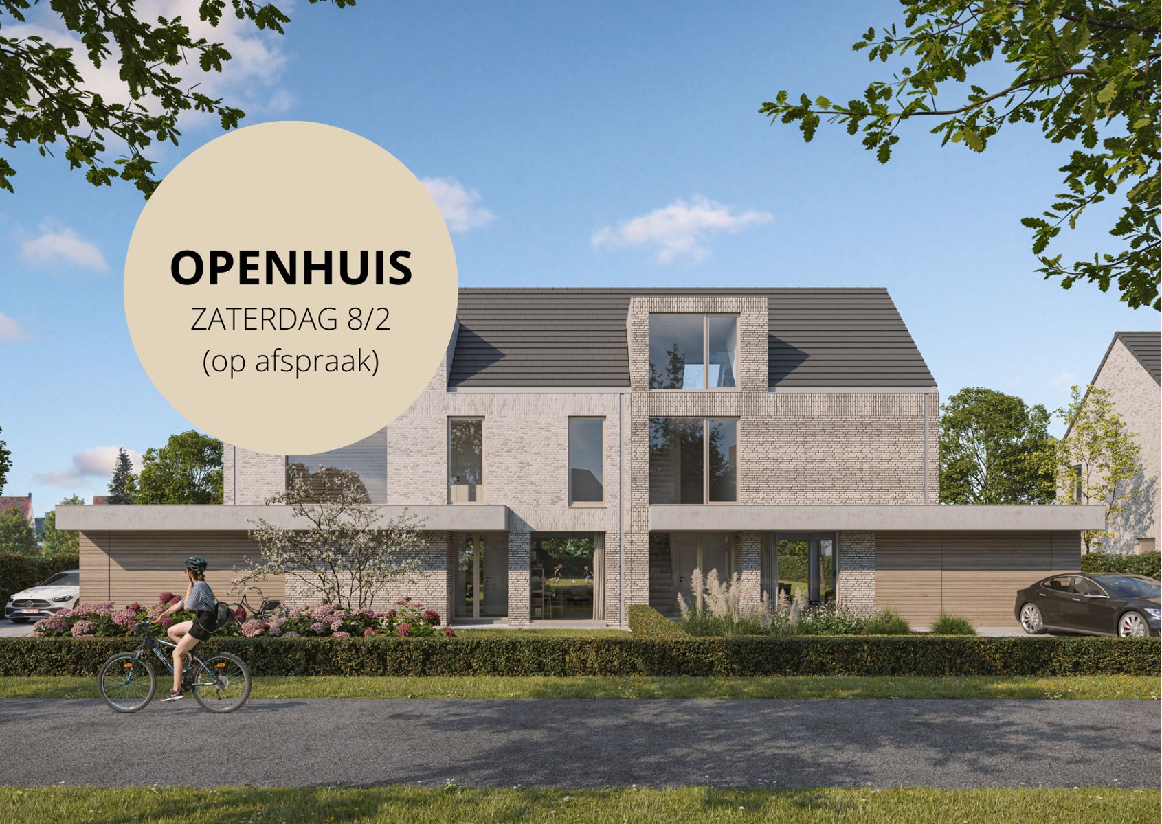 Lot 2: Ruime nieuwbouwwoning (288 m²) op perceel van 830 m² foto {{pictureIndex}}