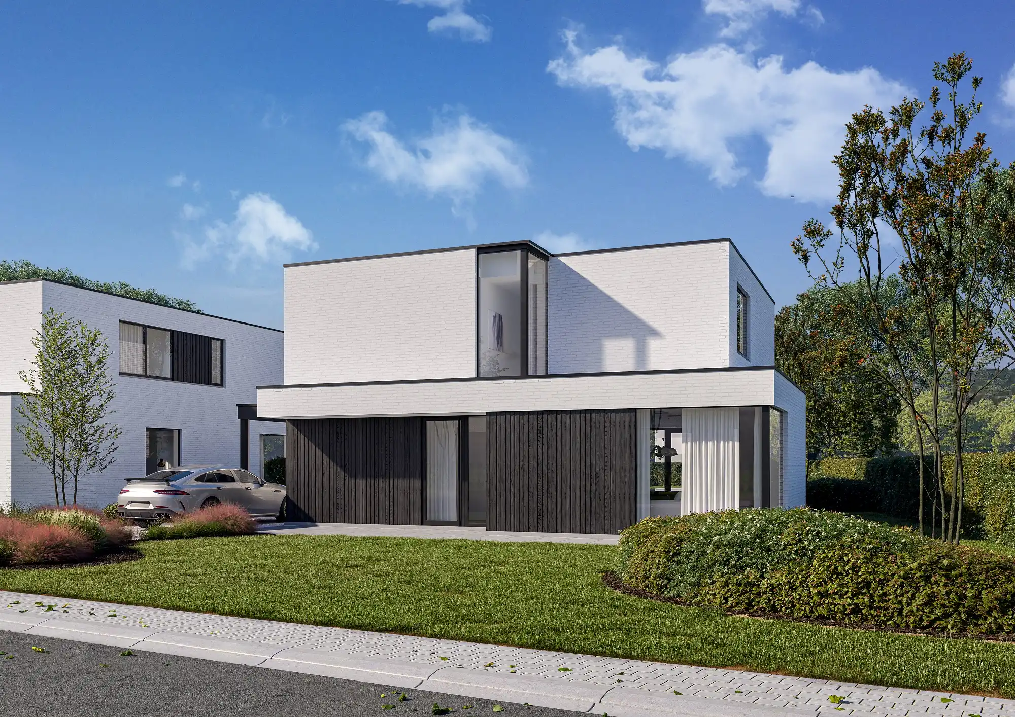 Luxe Nieuwbouwvilla in groene deelgemeente Deinze foto {{pictureIndex}}