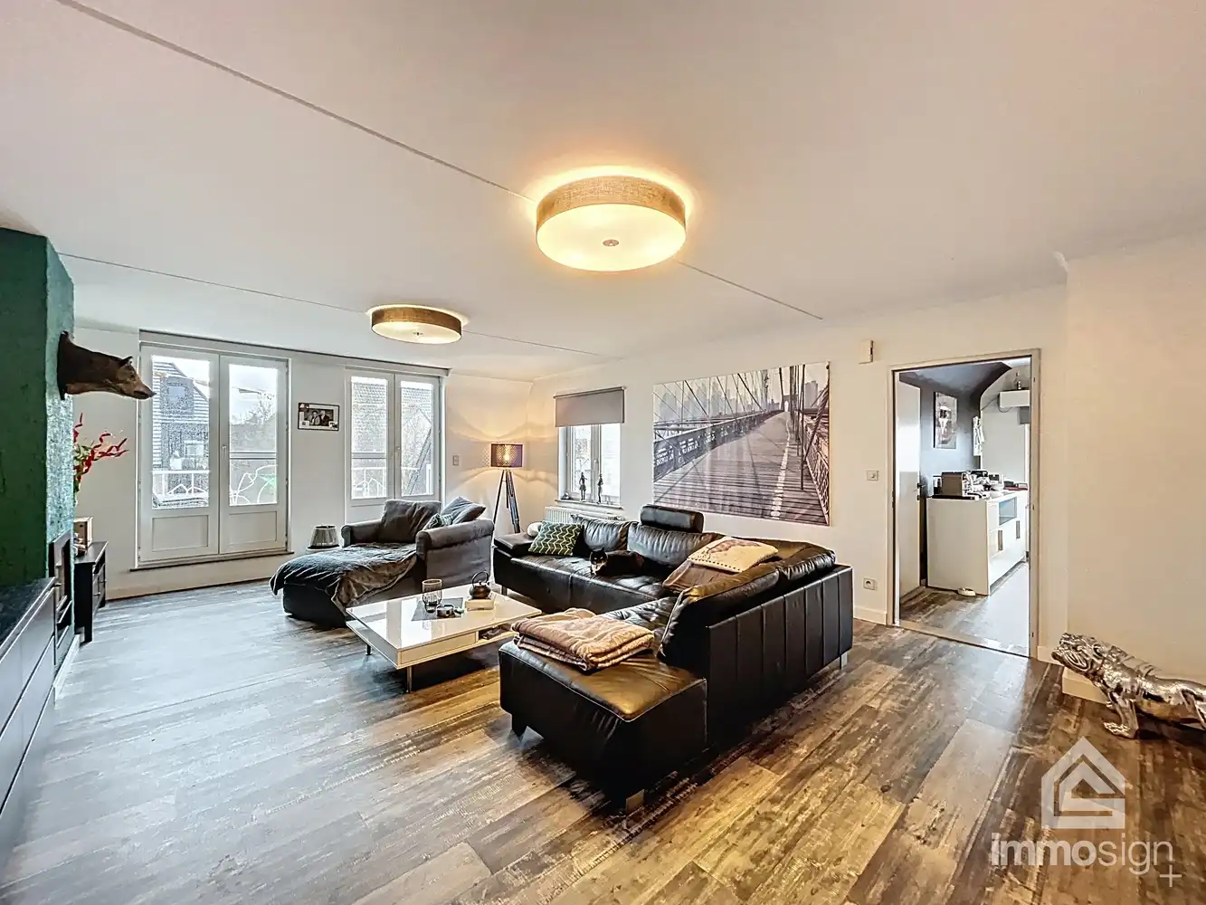 Instapklaar appartement in het centrum van Hamont met terras en 2 slaapkamers foto 3