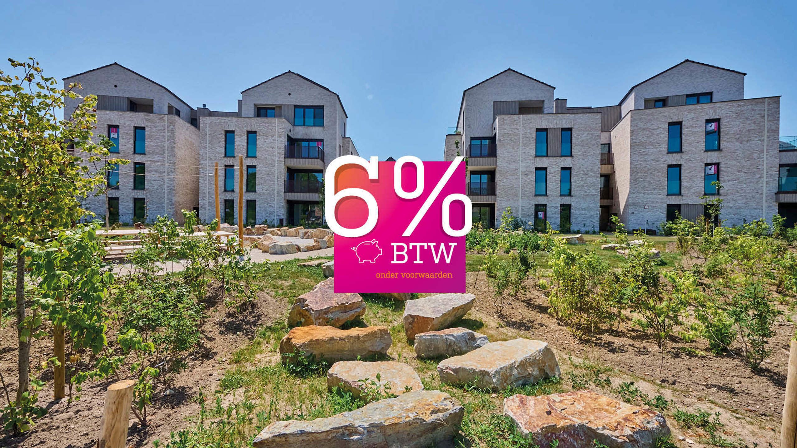 Gelijkvloers nieuwbouwappartement Agnetenpark foto {{pictureIndex}}